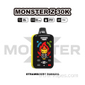 Savage Monster Z 30000 พัฟ vape disposer
